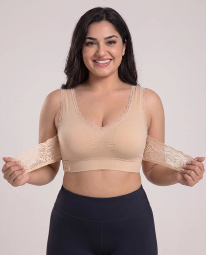Bande latérale en dentelle